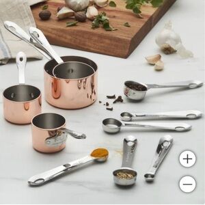 New MIU 10-piece Stainless Steel Measuring Cups & Spoons